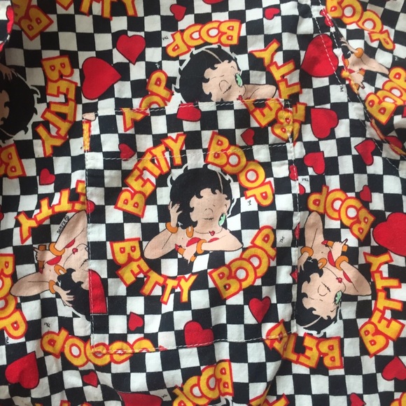 Betty bop button up - Picture 2 of 3